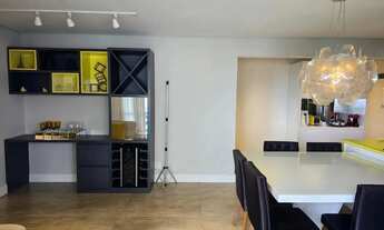 Imagem 9: Apartamento mobiliado e equipado para aluguel com 98m² com 2 suítes, sala estendida, 2 vag