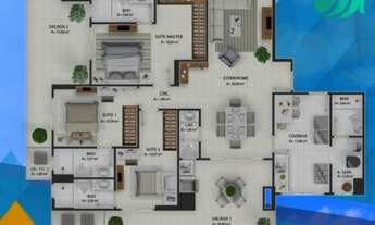 Imagem 6: 3 SUÍTES ATLÂNTICO SUL 157m2 MARCO