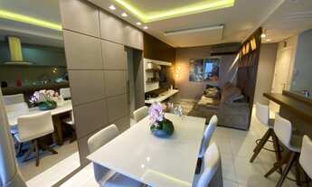 Imagem 2: Lindo Apartamento Mobiliado Com Sacada Gourmet com Churrasqueira