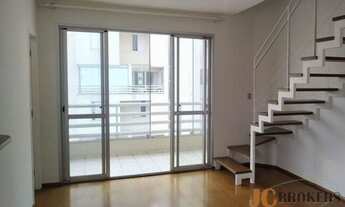 Imagem 2: Apartamento Duplex com 73m² de área útil, com Cozinha Americana, 2 suítes, lavabo, 2 vagas