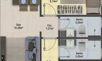 Imagem 2: Apartamento lançamento para venda em Aviação - Praia Grande - SP