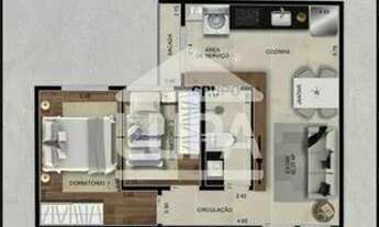 Imagem 2: Apartamento com 2 dormitórios sendo 1 suíte á venda na Vila Nivi