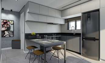 Imagem 5: Lançamento Studios no Cabral 1 quadra do Carrefour com Churrasqueira na Varanda