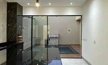 Imagem 3: Casa Nova à Venda no Setor Veiga Jardim - Aparecida de Goiânia Alto padrão de acabamento