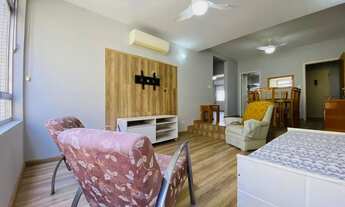 Imagem 4: Imóvel para aluguel 2 quartos, vaga demarcada mobiliado na Pompeia - Santos - SP