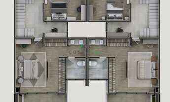 Imagem 5: Sobrados de Alto Padrão no Bairro Panorâmico Garopaba/SC