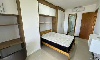 Imagem 7: Apartamento mobiliado, nascente, 1/4 e sala com varandão, Caminho das Árvores