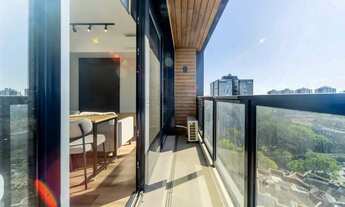 Imagem 3: Lindo loft decorado de 34 m2 com 1 quarto em Boa Vista - Porto Alegre - RS