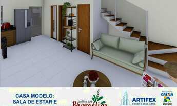 Imagem 4: Casa 3 quartos, sendo 1 suíte e 2 semi-suítes. Santo Inácio. Doc gratuita. entrad facilita