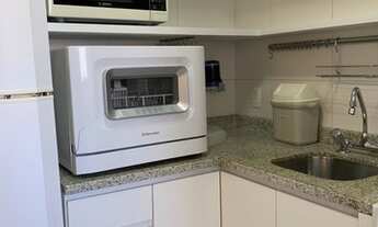 Imagem 6: Apartamento mobiliado e decorado para aluguel possui 45 m2- 1 suíte- 2 vagas