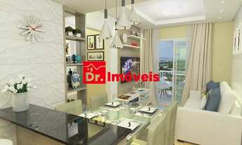 Imagem 3: Residencial Montfort 61m² 2 quartos sendo 1 suíte, cozinha, 1 vaga - Doutor Imóveis Belém