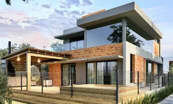 Imagem 2: Casa nova com 4 quartos em Frente a Lagoa da Conceição, Condomínio fechado - Florianópolis