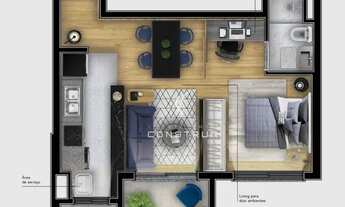 Imagem 5: Apartamento com 2 dormitórios à venda, 54 m² por R$ 645.000,00 - Taquaral - Campinas/SP