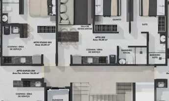 Imagem 7: Flat tipo estúdio com garagem coberta no Bessa por R$222.000