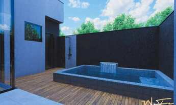 Imagem 3: CASA TÉRREA EM CONDOMÍNIO NA PLANTA COM PISCINA 3 QUARTOS C/ 2 SUÍTES