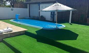 Imagem: Casa ampla com piscina para temporada em