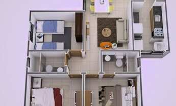 Imagem 2: Apartamento Apartamento com 3 dormitórios