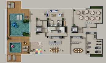 Imagem 4: Lançamento com plantas diversificadas, lazer na cobertura !