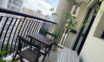 Imagem 2: Apartamento mobiliado e decorado para aluguel possui 45 m2- 1 suíte- 2 vagas