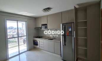 Imagem 5: Apartamento com 1 dormitório para alugar, 34 m² por R$ 2.636/mês - Vila Galvão - Guarulhos