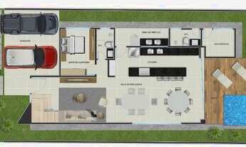 Imagem 7: Casa com 4 dormitórios à venda, 240 m² no Terras Alphaville 3