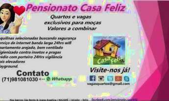 Imagem: Aluga-se quartos e vagas, apenas para moças