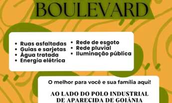 Imagem: Ágio de lote no loteamento boulevard vila