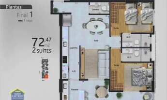 Imagem 3: 2 dormitórios na Guilhermina com 29 mil de entrada! Financia!