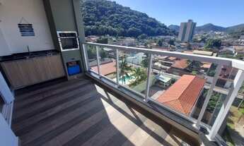 Imagem 6: Apartamento decorado 2 dormitórios, varnada com churasqueira e vista pro mar!