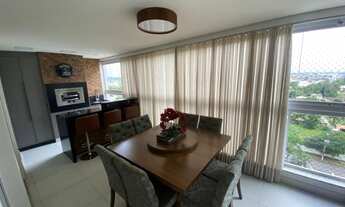 Imagem 6: Lindo Apartamento Mobiliado Com Sacada Gourmet com Churrasqueira