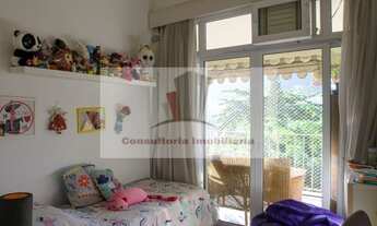 Imagem 5: Lagoa - Vista Espetacular da Lagoa Rodrigo de Freitas - 110m² - varandão com cortina de v