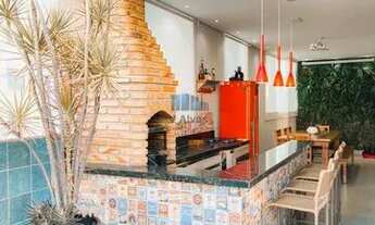 Imagem 4: Cobertura com 184m², 4 quartos, 3 vagas e lindo espaço goumert montado. À venda, no bairro