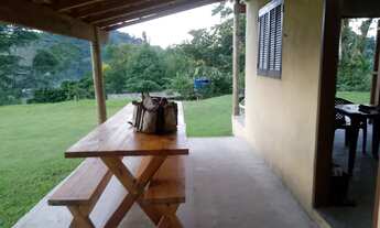 Imagem 2: Vendo chácara com um lindo chalé rústico poucas coisas pra finalizar