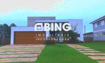 Imagem 4: Casa de condomínio sobrado para venda com 480m², de frente para o lago, com 4 quartos