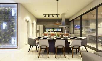 Imagem 3: Venda Sobrado Moderno 4 Suítes com Área Gourmet em construção no Urbanova