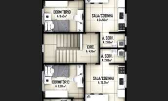 Imagem 3: Apartamento no Bairro Serraria - São José