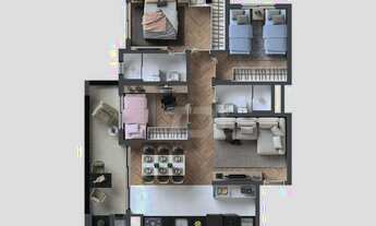 Imagem 5: Apartamento com 3 dormitórios à venda, 74 m² por R$ 854.900,00 - Juvevê - Curitiba/PR