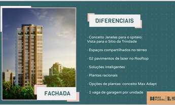 Imagem 2: Apartamento para venda tem 28 Mts² com 1 quarto - Casa Amarela - Recife - PE