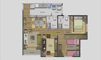 Imagem: Apartamento com 2 dormitórios à venda