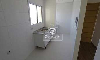 Imagem 6: Apartamento com 2 dormitórios para alugar, 63 m² por R$ 2.823,79/mês - Campestre - Santo A