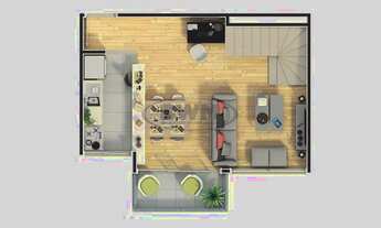 Imagem 4: Apartamento Duplex à venda, 94 m² por R$ 1.100.000,00 - Edifício Notting Hill - Sorocaba/S