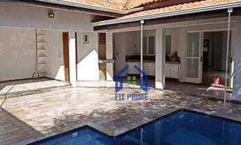 Imagem 2: Casa com 3 dormitórios para alugar, 236 m² por R$ 5.576/mês - Parque Residencial Damha II