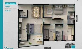 Imagem: Apartamento de 3 quartos a venda no centro