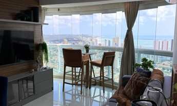 Imagem 2: Apartamento 2 quartos, 1 suite, mobiliado, varanda, vista mar, Ponta Negra