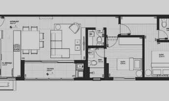 Imagem 2: Apartamento 2 Quartos com 2 Suítes e 80m² - Centro