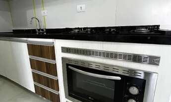 Imagem 4: Apartamento com suíte e sacada com churrasqueira para locação no Parque da Fonte