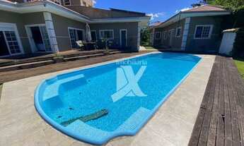 Imagem 4: Casa com piscina + 5 dorm.( sendo que 4 são suítes) - 410 m² - venda por R$ 2.250.000 ou a