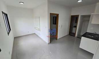 Imagem 2: Apartamento com 1 dormitório para alugar, 32 m² por R$ 1.500/mês - Chácara Belenzinho - Sã