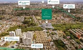 Imagem 5: PORTO NOBRE vende apartamento PORTO MONTENEGRO, de 2 dormitórios, sendo 1 suíte, com varan