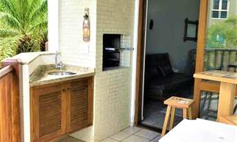 Imagem 4: ApTemporada 2 DormCasal(1Suíte) Varanda Gourmet Vista p/Mar Lazer Completo Praia Grande-U